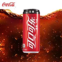 可口零度可乐高听 330ml