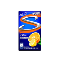 炫迈无糖口香糖跃动鲜果味28片 50.4克