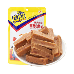 奥赛草莓山楂条 118克