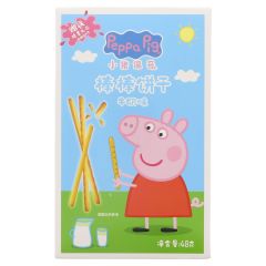 小猪佩奇牛奶味饼干 48克