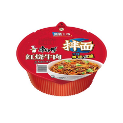 康师傅盒干拌红烧牛肉面 122克/132克