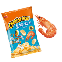 乐事真鲜虾片原味 55克  