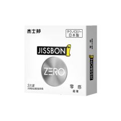 杰士邦ZERO零感极薄3只装 3s