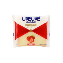 U吧U吧草莓味三明治面包 90克