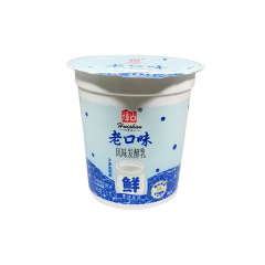 辉山老口味风味酸乳原味 160克
