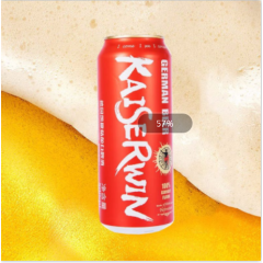 德国凯撒精酿白啤酒 