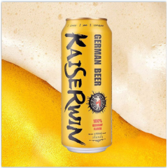 德国凯撒精酿柠檬啤酒 