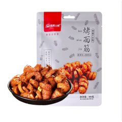 石磨小镇烤面筋香辣味+烧烤味 100克