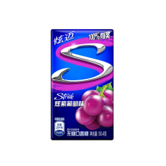 炫迈无糖口香糖炫紫葡萄味 50.4克