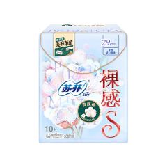 苏菲裸感S贵族棉夜用卫生巾290mm 290mm*10p