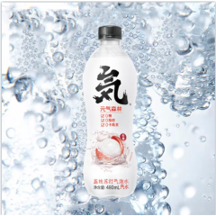 元气森林荔枝无糖苏打气泡水 480ml