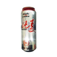 天湖纯麦_x000D_大听啤酒 500ml