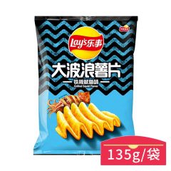 乐事大波浪铁板鱿鱼味 135克