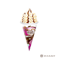 伊利巧乐兹巧克力香草口味脆筒雪糕 85克