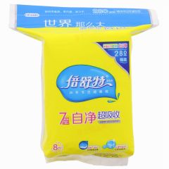 倍舒特七星超吸收棉柔加长日用8片290（医护级） 290mm...