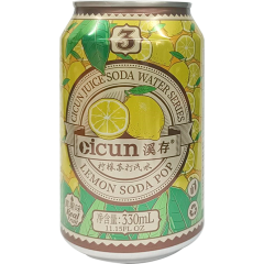 溪存柠檬苏打水汽水 330ml