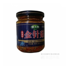 金大洲香辣味金针菇 188克