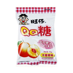 旺仔QQ糖水蜜桃味 70克