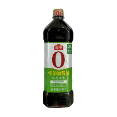 海天0添加特原本味酱油 1L