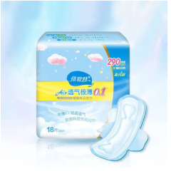 倍舒特air透气极薄日用290mm卫生巾 290mm*18p