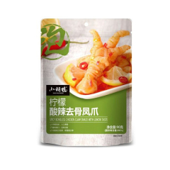 小胡鸭柠檬酸辣去骨凤爪 90克