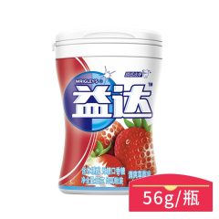 益达木糖醇草莓口香糖 56克