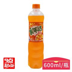 美年达橙味 500毫升/600毫升