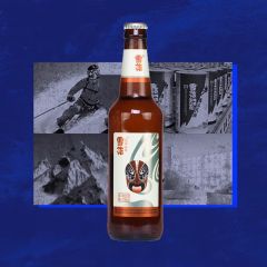 雪花脸谱瓶啤 418ML