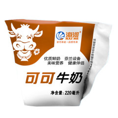 海河可可味牛奶 220ML