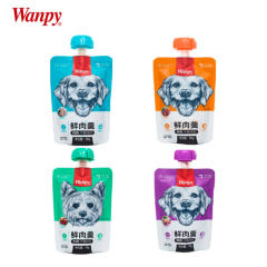 顽皮鲜肉羹狗狗湿粮包成犬幼犬零食干粮伴侣90g/支*6支套组